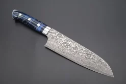 Takeshi Saji SUMMIT ― Limited Edition Custom Series SMT-732 R-2 Custom Damascus Santoku 180mm (7 Inch)