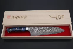 Takeshi Saji SUMMIT ― Limited Edition Custom Series SMT-732 R-2 Custom Damascus Santoku 180mm (7 Inch) 15 Takeshi Saji SUMMIT ― Limited Edition Custom Series SMT-732 R-2 Custom Damascus Santoku 180mm (7 Inch) -Knife Sale Shop takeshi saji santoku takeshi saji summit limited edition custom series smt 732 r 2 custom damascus santoku 180mm 7 inch 44676024172827 scaled