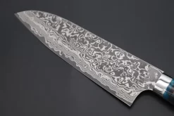 Takeshi Saji SUMMIT ― Limited Edition Custom Series SMT-735 R-2 Custom Damascus Santoku 180mm (7 Inch) -Knife Sale Shop takeshi saji santoku takeshi saji summit limited edition custom series smt 735 r 2 custom damascus santoku 180mm 7 inch 44676079649051 scaled