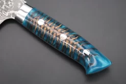 Takeshi Saji SUMMIT ― Limited Edition Custom Series SMT-735 R-2 Custom Damascus Santoku 180mm (7 Inch) -Knife Sale Shop takeshi saji santoku takeshi saji summit limited edition custom series smt 735 r 2 custom damascus santoku 180mm 7 inch 44676079681819 scaled