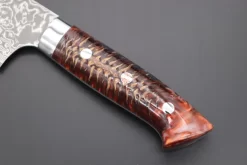 Takeshi Saji SUMMIT ― Limited Edition Custom Series SMT-766 R-2 Custom Damascus Santoku 180mm (7 Inch) 14 Takeshi Saji SUMMIT ― Limited Edition Custom Series SMT-766 R-2 Custom Damascus Santoku 180mm (7 Inch) -Knife Sale Shop takeshi saji santoku takeshi saji summit limited edition custom series smt 766 r 2 custom damascus santoku 180mm 7 inch 44966072844571 scaled