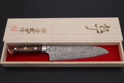 Takeshi Saji SUMMIT ― Limited Edition Custom Series SMT-766 R-2 Custom Damascus Santoku 180mm (7 Inch) 15 Takeshi Saji SUMMIT ― Limited Edition Custom Series SMT-766 R-2 Custom Damascus Santoku 180mm (7 Inch) -Knife Sale Shop takeshi saji santoku takeshi saji summit limited edition custom series smt 766 r 2 custom damascus santoku 180mm 7 inch 44966073729307 scaled