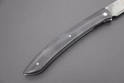 Takeshi Saji R-2 Damascus Steak Knife (Black G-10 Handle, TS-120B) -Knife Sale Shop takeshi saji steak knife takeshi saji r 2 damascus steak knife black g 10 handle 42516718551323 scaled