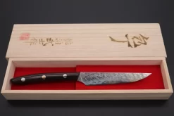 Takeshi Saji R-2 Diamond Damascus Steak Knife (Desert Ironwood Handle, TS-1) 11 Takeshi Saji R-2 Diamond Damascus Steak Knife (Desert Ironwood Handle, TS-1) -Knife Sale Shop takeshi saji steak knife takeshi saji r 2 diamond damascus steak knife desert ironwood handle ts 1 43290778304795 scaled