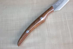 Takeshi Saji VG-10 Custom Damascus Steak Knife (Ironwood Handle) -Knife Sale Shop takeshi saji steak knife takeshi saji vg 10 custom damascus steak knife ironwood handle 147080183832 scaled