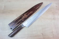 Master Saji Rainbow Damascus Sakura Series Sujihiki 270mm (10.6 Inch)