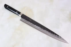 Takeshi Saji Aogami Super Custom Series Sujihiki (240mm & 270mm, 2 Sizes, Linen Micarta Handle) -Knife Sale Shop takeshi saji sujihiki takeshi saji aogami super custom series sujihiki 240mm 270mm 2 sizes linen micarta handle 14398130847841 scaled