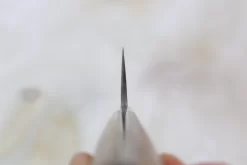 Takeshi Saji R-2 Custom Black Damascus Wild Series Katana Slicer 300mm (11.8 Inch, Stag Bone Handle, SRD-11S) 8 Takeshi Saji R-2 Custom Black Damascus Wild Series Katana Slicer 300mm (11.8 Inch, Stag Bone Handle, SRD-11S) -Knife Sale Shop takeshi saji sujihiki takeshi saji r 2 custom black damascus wild series katana slicer 300mm 11 8 inch stag bone handle srd 11s 14270993072225 scaled