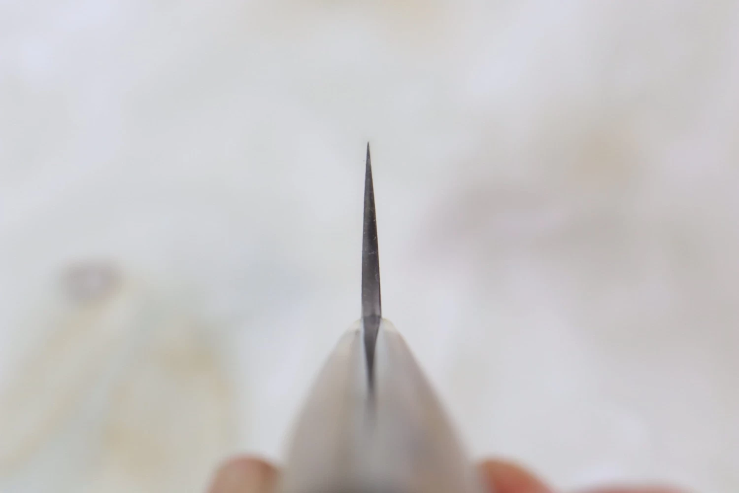 Takeshi Saji R-2 Custom Black Damascus Wild Series Katana Slicer 300mm (11.8 Inch, Stag Bone Handle, SRD-11S) 4 Takeshi Saji R-2 Custom Black Damascus Wild Series Katana Slicer 300mm (11.8 Inch, Stag Bone Handle, SRD-11S) - Image 4