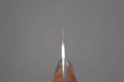 Takeshi Saji R-2 Custom Black Damascus Wild Series Sujihiki (240mm And 270mm, Ironwood Handle) -Knife Sale Shop takeshi saji sujihiki takeshi saji r 2 custom black damascus wild series sujihiki 240mm and 270mm ironwood handle 42516415021339 scaled