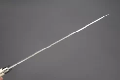 Takeshi Saji R-2 Custom Black Damascus Wild Series Sujihiki (240mm And 270mm, Stag Bone Handle) 12 Takeshi Saji R-2 Custom Black Damascus Wild Series Sujihiki (240mm And 270mm, Stag Bone Handle) -Knife Sale Shop takeshi saji sujihiki takeshi saji r 2 custom black damascus wild series sujihiki 240mm and 270mm stag bone handle 42516347584795 scaled