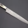 Takeshi Saji R-2 Custom Black Damascus Wild Series Sujihiki (240mm And 270mm, Stag Bone Handle)