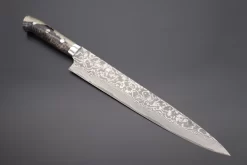 Takeshi Saji SUMMIT ― Limited Edition Custom Series SMT-255 R-2 Custom Damascus Sujihiki 270mm (10.6 Inch)