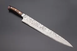 Takeshi Saji SUMMIT ― Limited Edition Custom Series SMT-644 R-2 Custom Damascus Sujihiki 270mm (10.6 Inch)