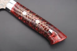 Takeshi Saji SUMMIT ― Limited Edition Custom Series SMT-692 VG-10W Multi-Colored Golden-Rainbow Damascus Sujihiki 270mm (10.6 Inch) -Knife Sale Shop takeshi saji sujihiki takeshi saji summit limited edition custom series smt 692 vg 10w multi colored golden rainbow damascus sujihiki 270mm 10 6 inch 43479575560475 scaled