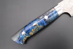 Takeshi Saji SUMMIT ― Limited Edition Custom Series SMT-758 VG-10W Multi-Colored Golden-Rainbow Damascus Series Sujihiki 240mm (9.4 Inch) -Knife Sale Shop takeshi saji sujihiki takeshi saji summit limited edition custom series smt 758 vg 10w multi colored golden rainbow damascus series sujihiki 240mm 9 4 inch 44690274844955 scaled