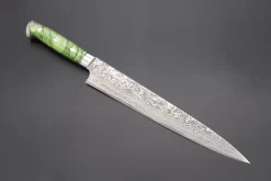 Takeshi Saji SUMMIT ― Limited Edition Custom Series SMT-771 R-2 Custom Damascus Sujihiki 240mm (9.4 Inch)