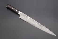 Takeshi Saji SUMMIT ― Limited Edition Custom Series SMT-772 R-2 Custom Damascus Sujihiki 240mm (9.4 Inch)