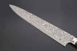 Takeshi Saji SUMMIT ― Limited Edition Custom Series SMT-775 R-2 Custom Damascus Sujihiki 270mm (10.6 Inch) -Knife Sale Shop takeshi saji sujihiki takeshi saji summit limited edition custom series smt 775 r 2 custom damascus sujihiki 270mm 10 6 inch 44966529466651 scaled