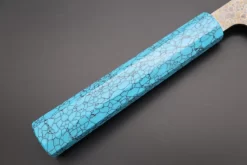 Takeshi Saji SUMMIT ― Limited Edition Custom Series VG-10W Multi-Colored Golden-Rainbow Damascus Wa Gyuto 240mm (9.4 Inch, STCL-288) -Knife Sale Shop takeshi saji wa gyuto custom limited edition takeshi saji vg 10w multi colored golden rainbow damascus series gyuto 240mm 9 inch stcl 288 43219961250075 scaled