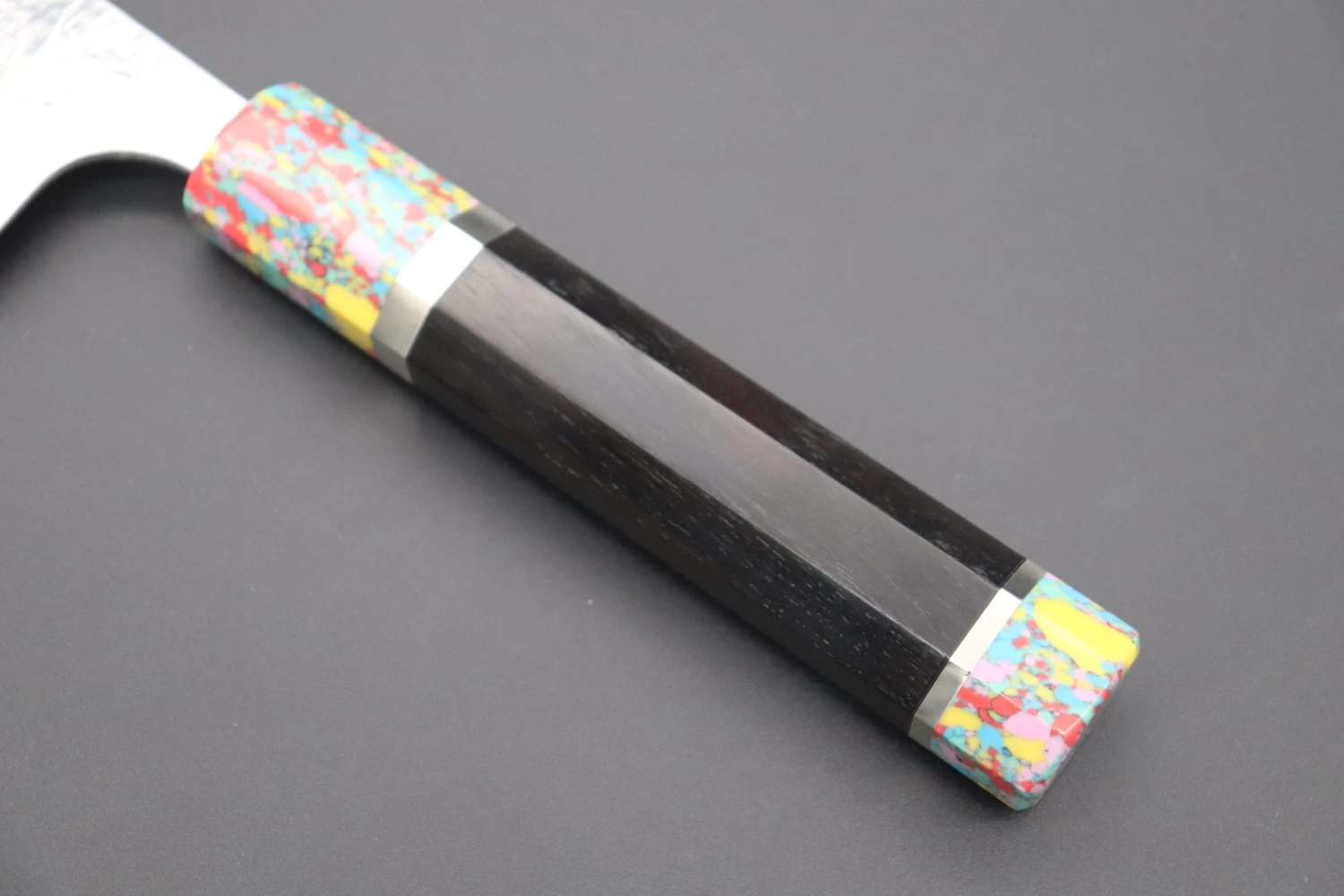 Takeshi Saji SUMMIT ― Limited Edition Custom Series R-2 Damascus Wa Series Wa Gyuto 180mm (7 Inch, STCL-253) 7 Takeshi Saji SUMMIT ― Limited Edition Custom Series R-2 Damascus Wa Series Wa Gyuto 180mm (7 Inch, STCL-253) - Image 7