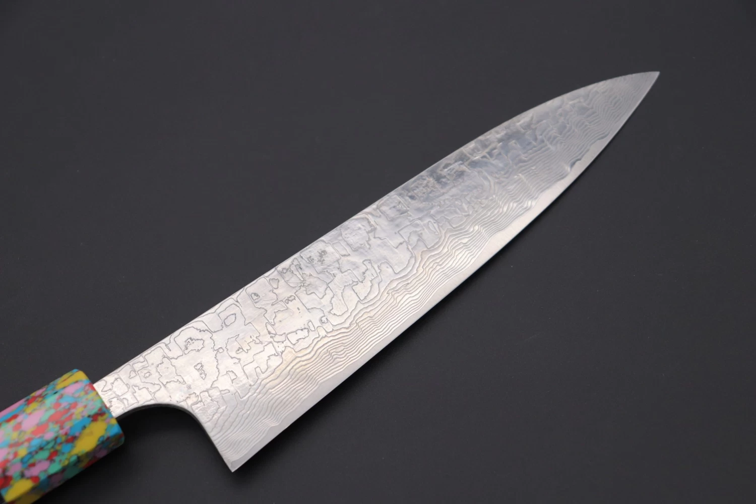 Takeshi Saji SUMMIT ― Limited Edition Custom Series R-2 Damascus Wa Series Wa Gyuto 180mm (7 Inch, STCL-253) 2 Takeshi Saji SUMMIT ― Limited Edition Custom Series R-2 Damascus Wa Series Wa Gyuto 180mm (7 Inch, STCL-253) - Image 2