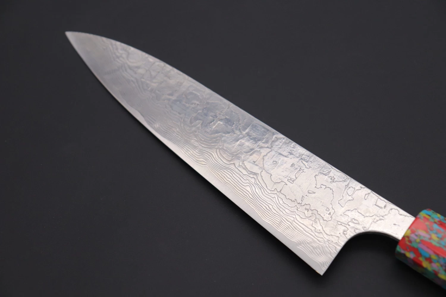 Takeshi Saji SUMMIT ― Limited Edition Custom Series R-2 Damascus Wa Series Wa Gyuto 180mm (7 Inch, STCL-253) 6 Takeshi Saji SUMMIT ― Limited Edition Custom Series R-2 Damascus Wa Series Wa Gyuto 180mm (7 Inch, STCL-253) - Image 6