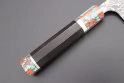 Takeshi Saji SUMMIT ― Limited Edition Custom Series R-2 Damascus Wa Series Wa Gyuto 180mm (7 Inch, STCL-238) -Knife Sale Shop takeshi saji wa gyuto takeshi saji summit limited edition custom series r 2 damascus wa series wa gyuto 180mm 7 inch stcl 238 41706030072091 scaled