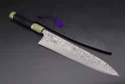 Takeshi Saji SUMMIT ― Limited Edition Custom Series R-2 Damascus Wa Series Wa Gyuto 240mm (9.4 Inch, STCL-177)