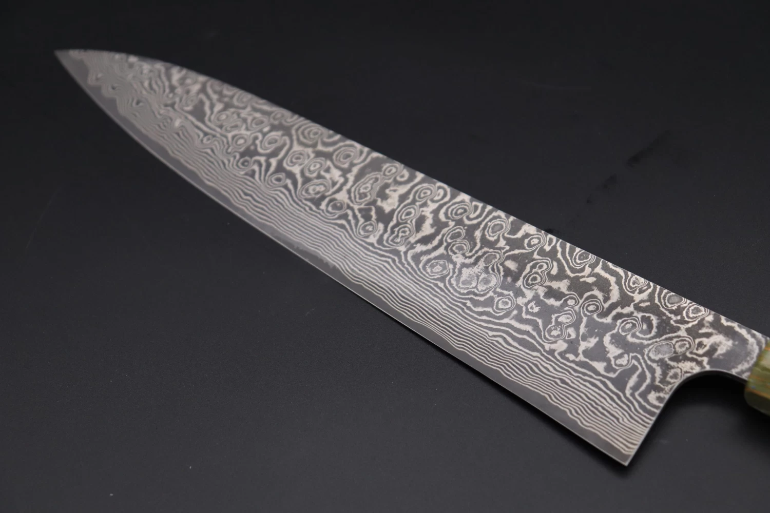 Takeshi Saji SUMMIT ― Limited Edition Custom Series R-2 Damascus Wa Series Wa Gyuto 240mm (9.4 Inch, STCL-177) 5 Takeshi Saji SUMMIT ― Limited Edition Custom Series R-2 Damascus Wa Series Wa Gyuto 240mm (9.4 Inch, STCL-177) - Image 5