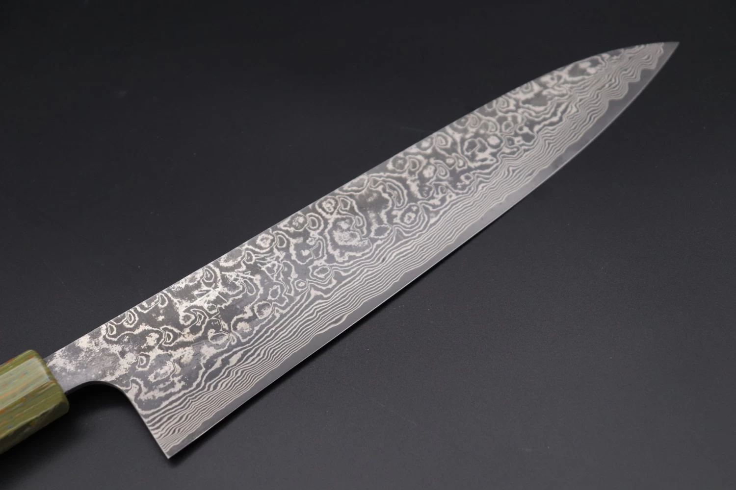 Takeshi Saji SUMMIT ― Limited Edition Custom Series R-2 Damascus Wa Series Wa Gyuto 240mm (9.4 Inch, STCL-177) 2 Takeshi Saji SUMMIT ― Limited Edition Custom Series R-2 Damascus Wa Series Wa Gyuto 240mm (9.4 Inch, STCL-177) - Image 2