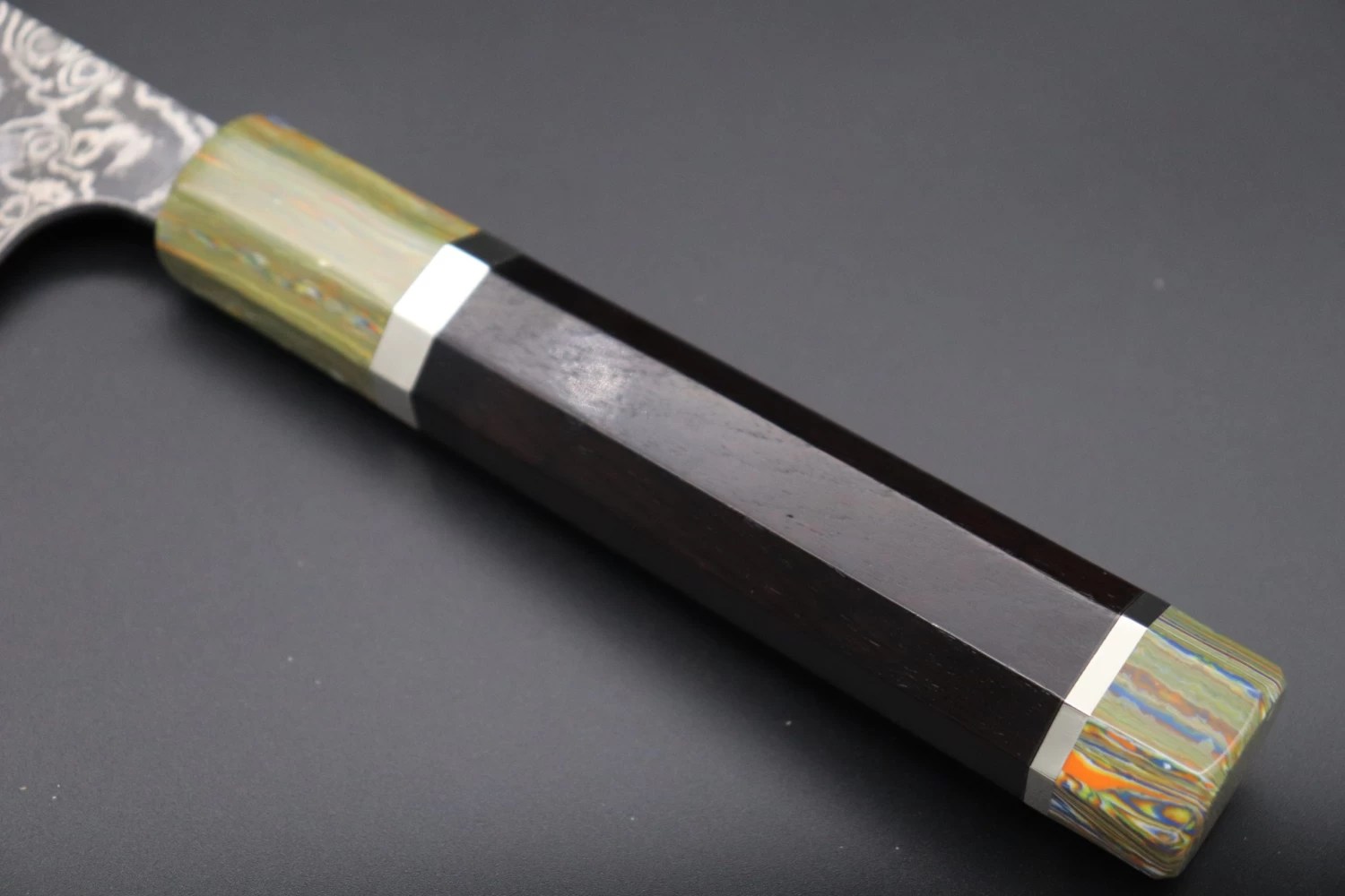 Takeshi Saji SUMMIT ― Limited Edition Custom Series R-2 Damascus Wa Series Wa Gyuto 240mm (9.4 Inch, STCL-177) 8 Takeshi Saji SUMMIT ― Limited Edition Custom Series R-2 Damascus Wa Series Wa Gyuto 240mm (9.4 Inch, STCL-177) - Image 8