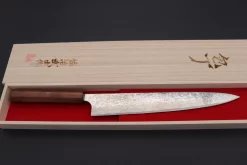 Takeshi Saji SUMMIT ― Limited Edition Custom Series R-2 Damascus Wa Series Sujihiki 270mm (10.6 Inch, STCL-260) -Knife Sale Shop takeshi saji wa sujihiki takeshi saji summit limited edition custom series r 2 damascus wa series sujihiki 270mm 10 6 inch stcl 260 42702258274587 scaled