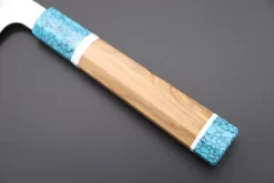 Takeshi Saji SUMMIT ― Limited Edition Custom Series VG-10W Rainbow Damascus Wa Sujihiki 270mm (10.6 Inch, STCL-290) -Knife Sale Shop takeshi saji wa sujihiki takeshi saji summit limited edition custom series vg 10w rainbow damascus wa sujihiki 270mm 10 6 inch stcl 290 43283152011547 scaled