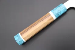 Takeshi Saji SUMMIT ― Limited Edition Custom Series VG-10W Rainbow Damascus Wa Sujihiki 270mm (10.6 Inch, STCL-290) -Knife Sale Shop takeshi saji wa sujihiki takeshi saji summit limited edition custom series vg 10w rainbow damascus wa sujihiki 270mm 10 6 inch stcl 290 43283152175387 scaled