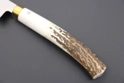 Takeshi Saji Gingami No.3 Wa Bocho Series Yanagiba (240mm And 300mm, 3 Sizes, Stag Handle) -Knife Sale Shop takeshi saji yanagiba takeshi saji gingami no 3 wa bocho series yanagiba 240mm and 300mm 3 sizes stag handle 42516478755099 scaled